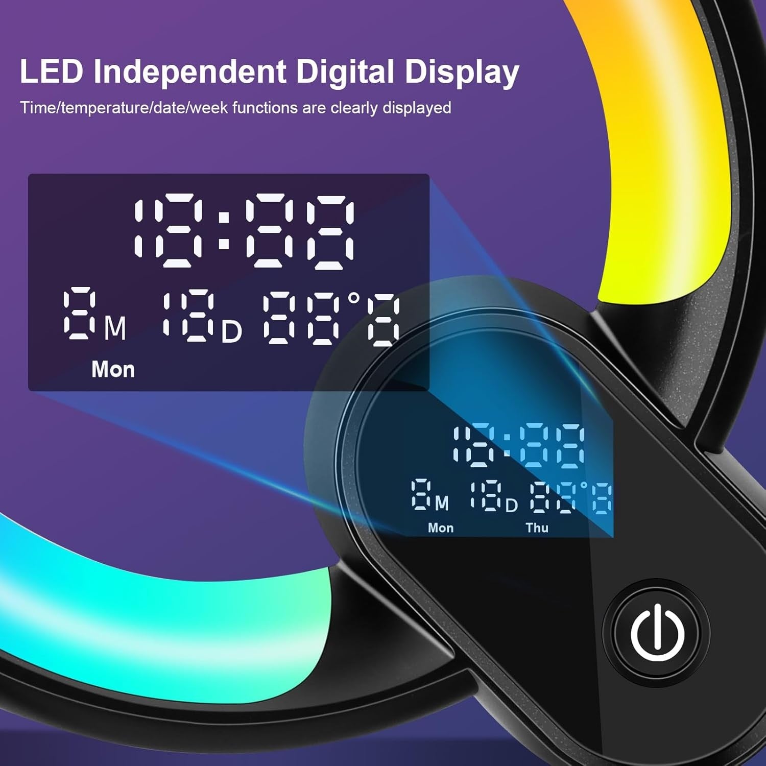 LAMPARA DE MESA LED INTELIGENTE